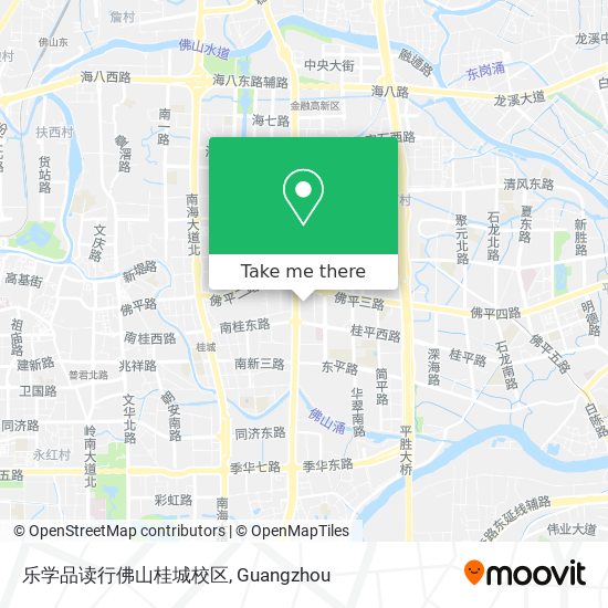 乐学品读行佛山桂城校区 map