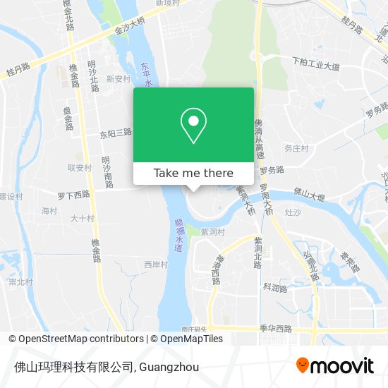 佛山玛理科技有限公司 map