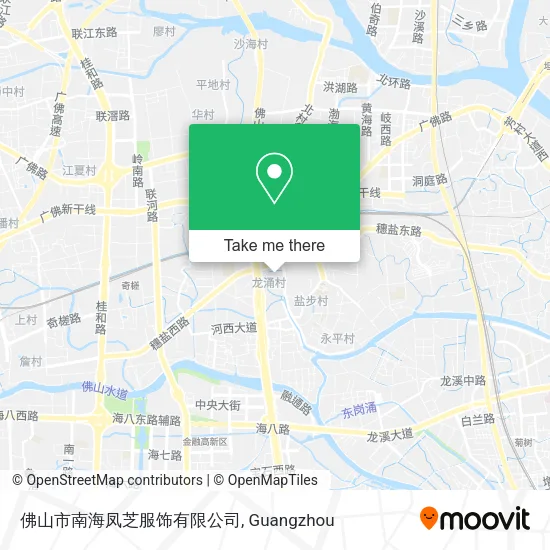 佛山市南海凤芝服饰有限公司 map