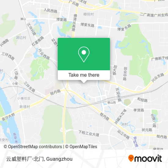 云威塑料厂-北门 map