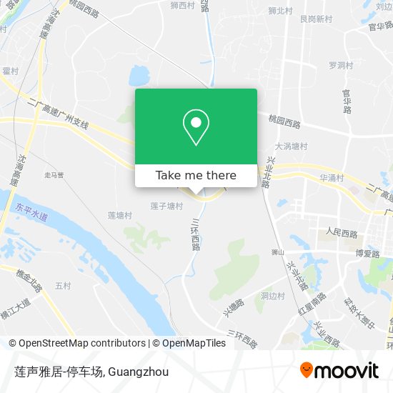 莲声雅居-停车场 map
