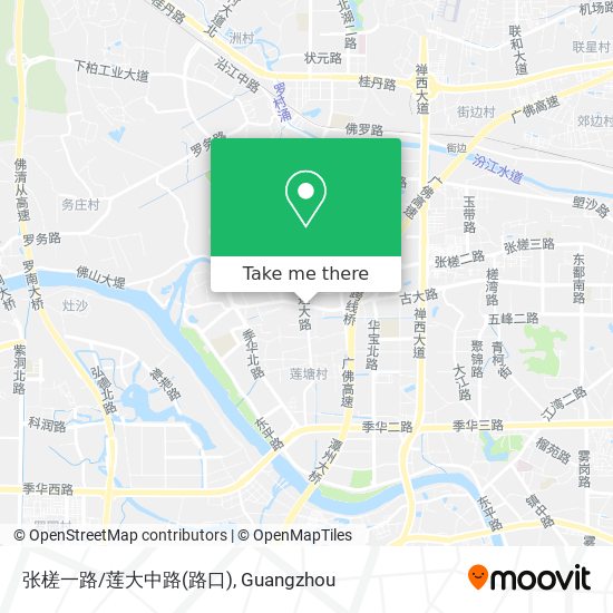 张槎一路/莲大中路(路口) map