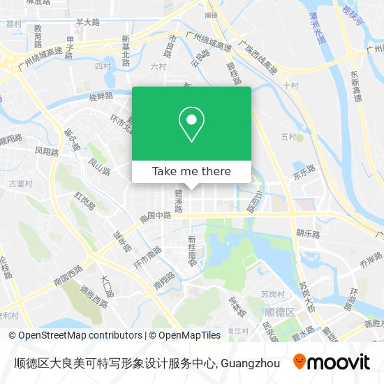 顺德区大良美可特写形象设计服务中心 map