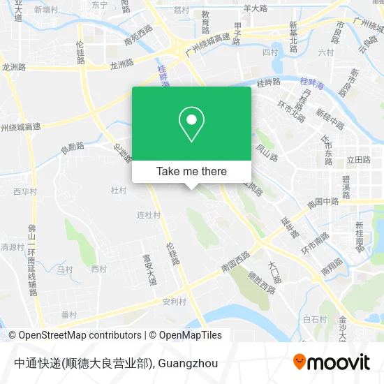 中通快递(顺德大良营业部) map