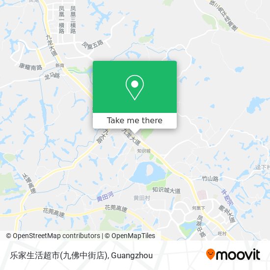 乐家生活超市(九佛中街店) map