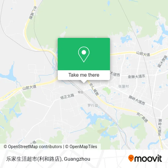 乐家生活超市(利和路店) map