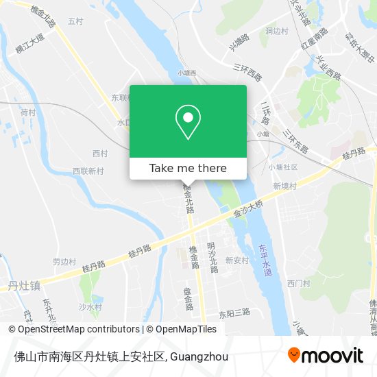 佛山市南海区丹灶镇上安社区 map
