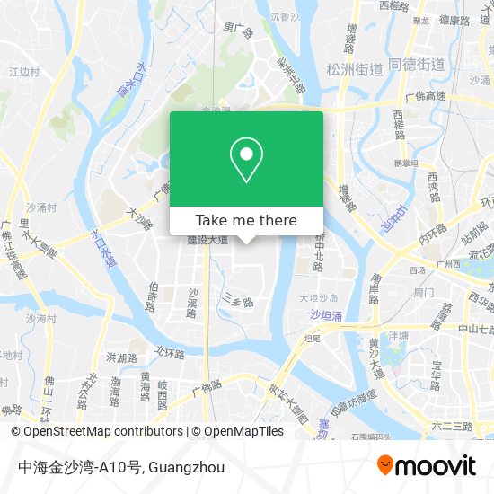 中海金沙湾-A10号 map