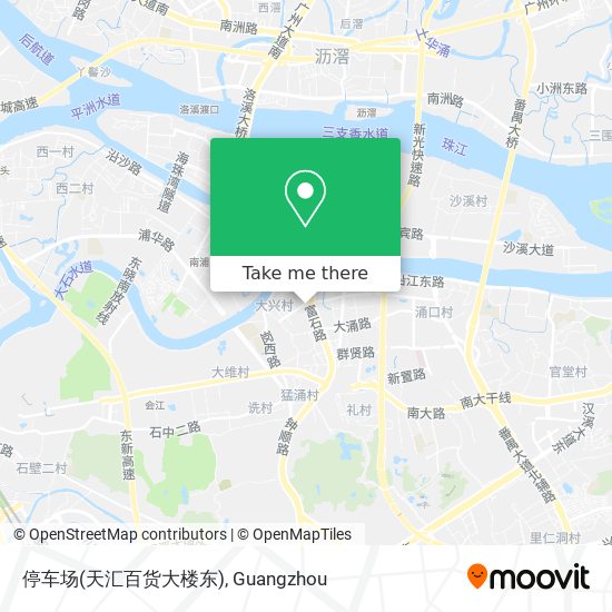 停车场(天汇百货大楼东) map