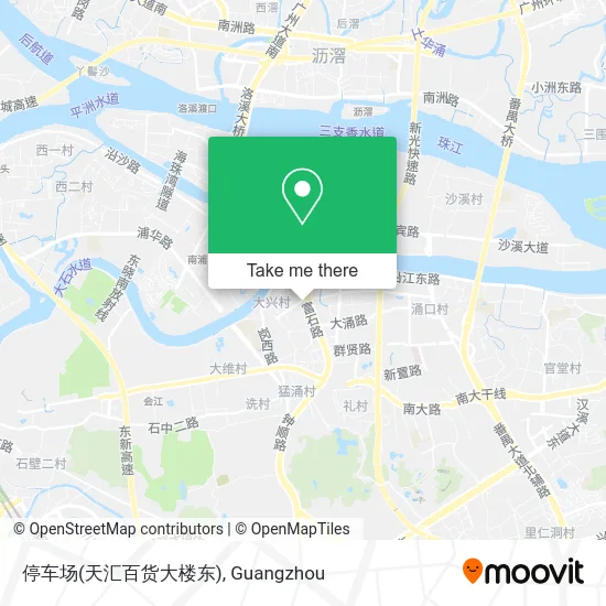 停车场(天汇百货大楼东) map