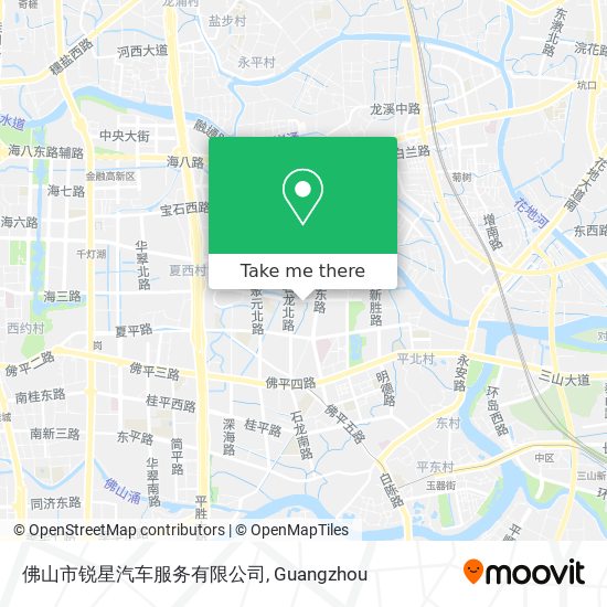 佛山市锐星汽车服务有限公司 map