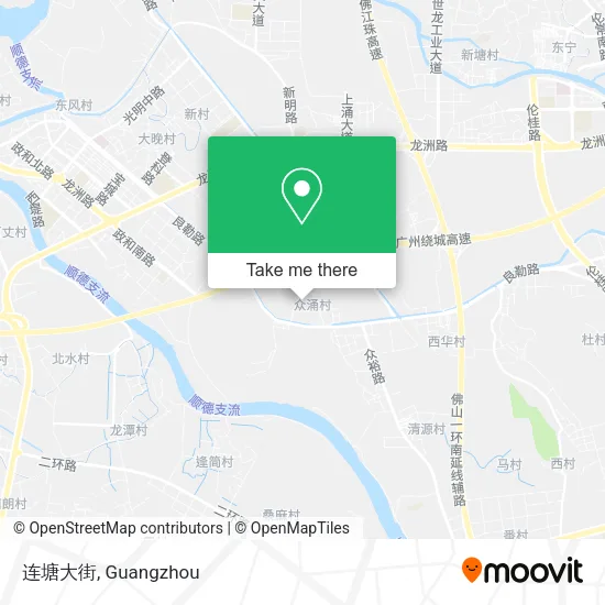 连塘大街 map