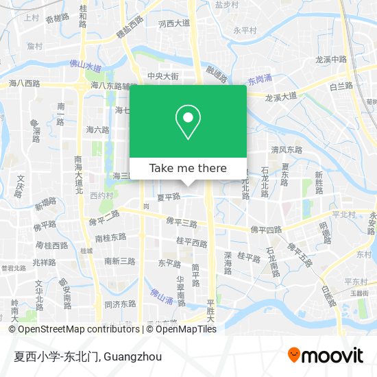 夏西小学-东北门 map