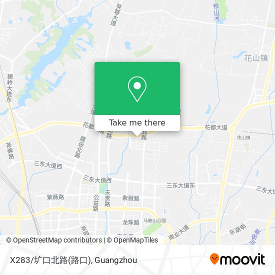 X283/圹口北路(路口) map