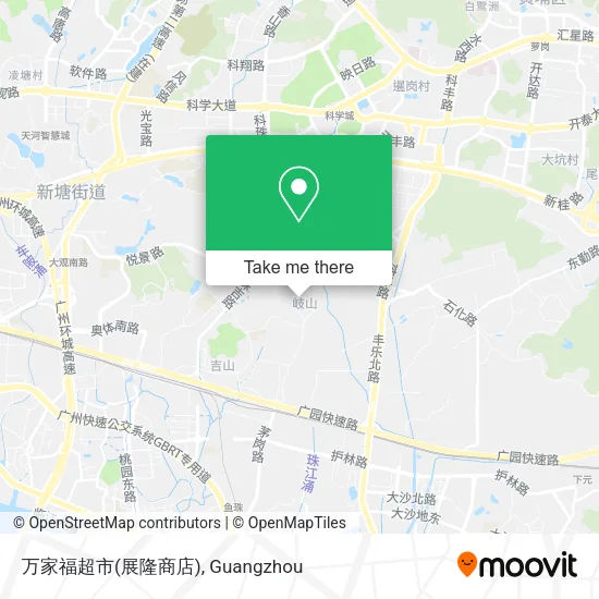 万家福超市(展隆商店) map