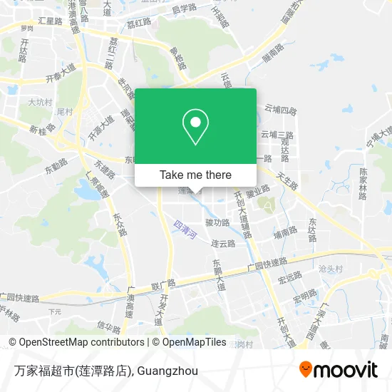 万家福超市(莲潭路店) map