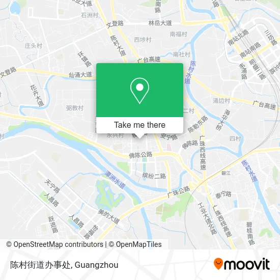陈村街道办事处 map