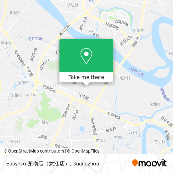 Easy-Go 宠物店（龙江店） map
