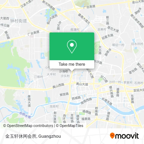 金玉轩休闲会所 map