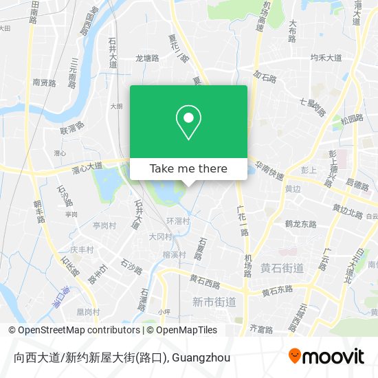 向西大道/新约新屋大街(路口) map