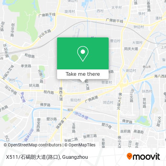 X511/石碣朗大道(路口) map