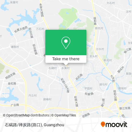 石碣路/禅炭路(路口) map