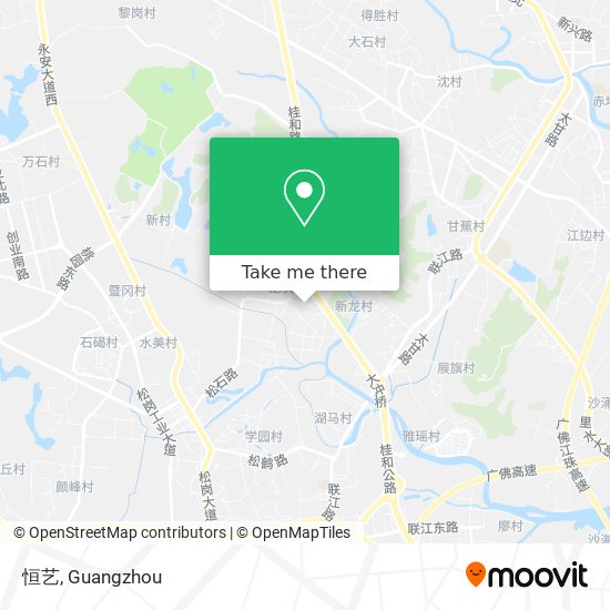 恒艺 map
