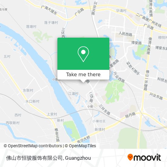 佛山市恒骏服饰有限公司 map