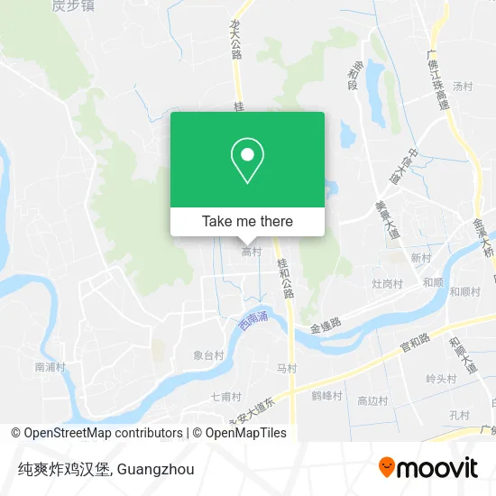 纯爽炸鸡汉堡 map