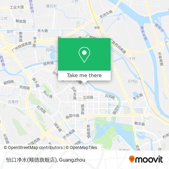 怡口净水(顺德旗舰店) map