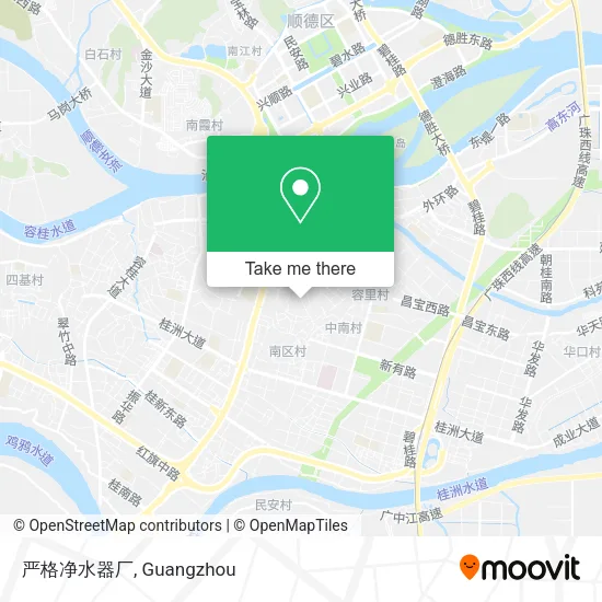 严格净水器厂 map