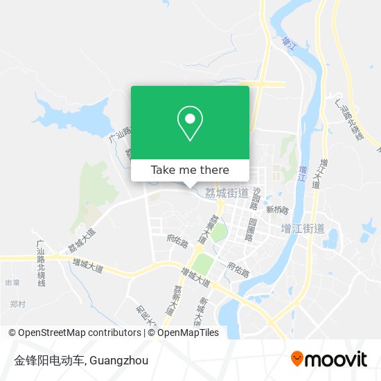 金锋阳电动车 map