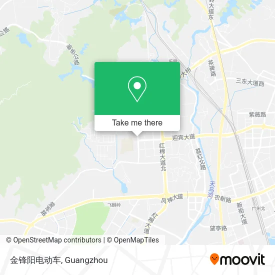 金锋阳电动车 map