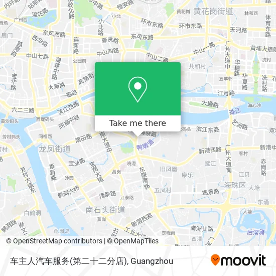 车主人汽车服务(第二十二分店) map