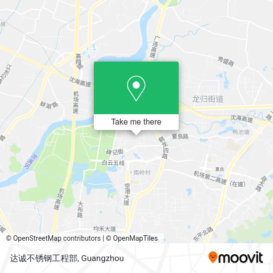 达诚不锈钢工程部 map