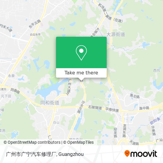 广州市广宁汽车修理厂 map
