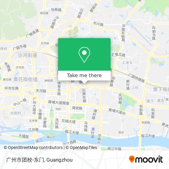广州市团校-东门 map