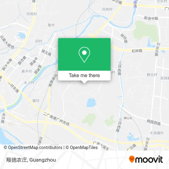 顺德农庄 map