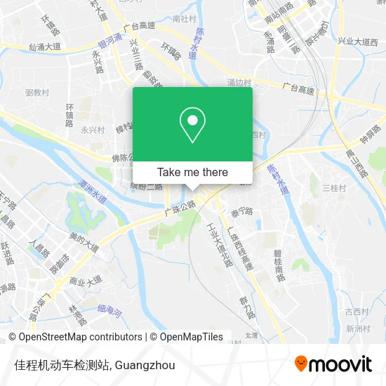 佳程机动车检测站 map