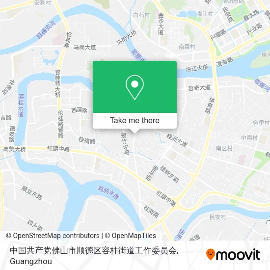 中国共产党佛山市顺德区容桂街道工作委员会 map
