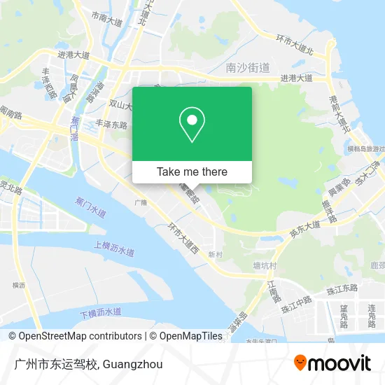 广州市东运驾校 map