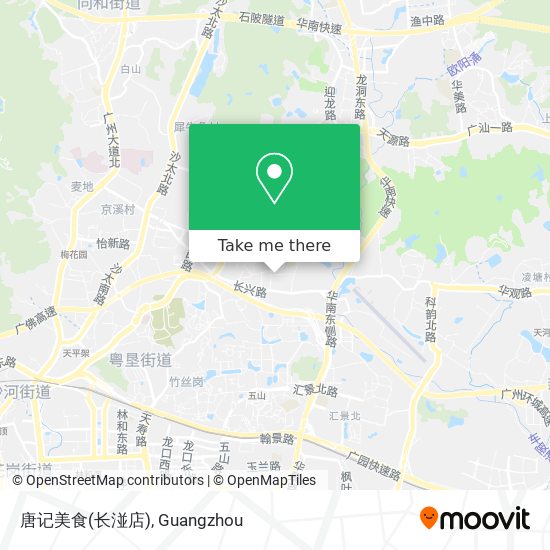 唐记美食(长湴店) map