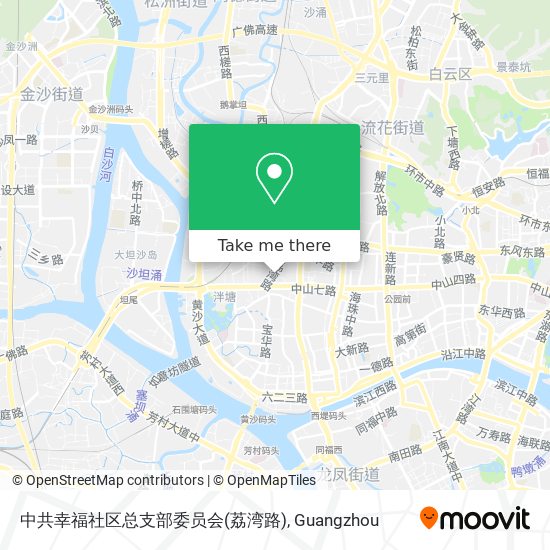 中共幸福社区总支部委员会(荔湾路) map