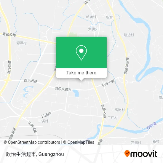 欣怡生活超市 map