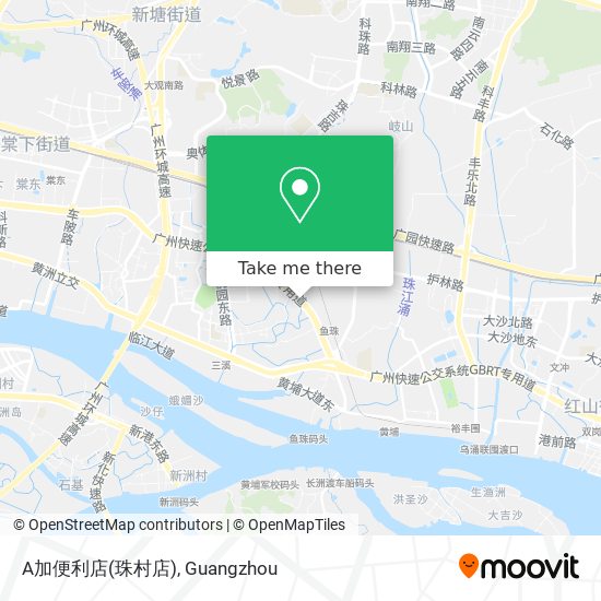 A加便利店(珠村店) map