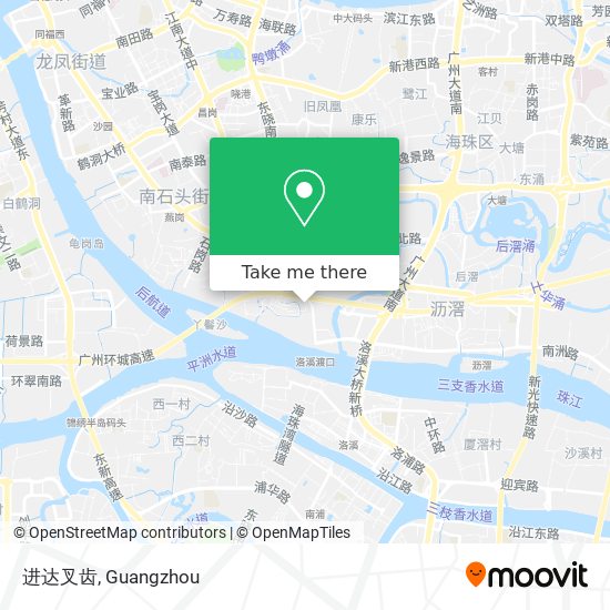 进达叉齿 map