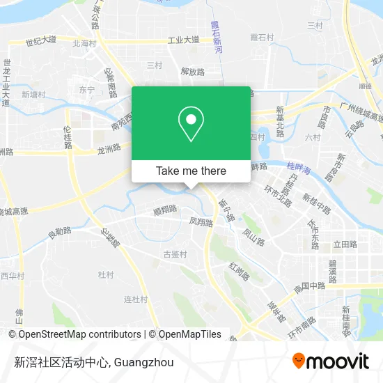 新滘社区活动中心 map