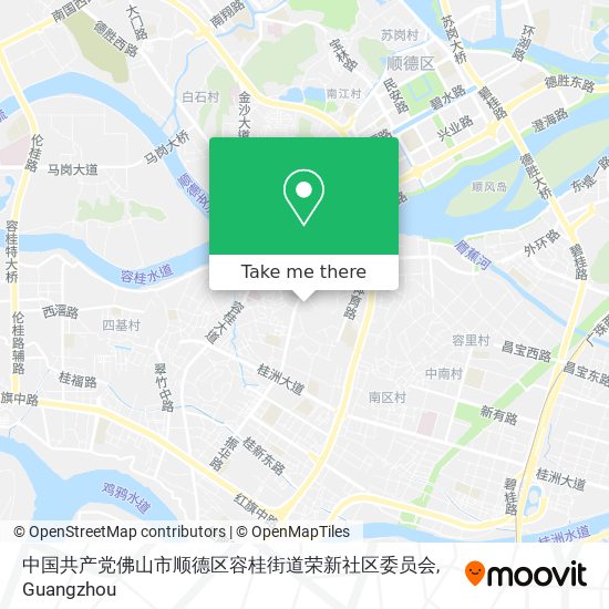 中国共产党佛山市顺德区容桂街道荣新社区委员会 map