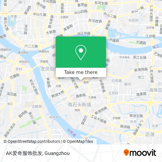 AK爱奇服饰批发 map