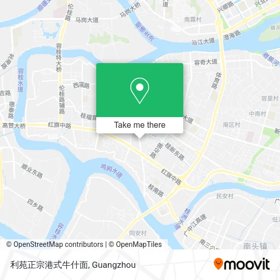 利苑正宗港式牛什面 map